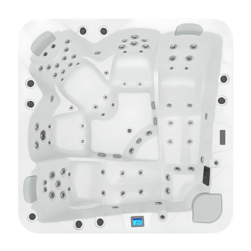 Aquavia Spa Velvet Aurora hot tub, top view