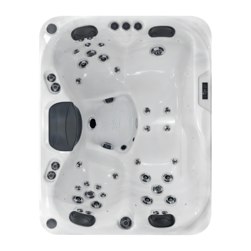 Platinum Spas Tahiti hot tub, top view
