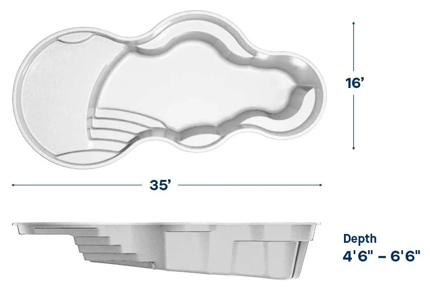 Latham Axiom 16 dimensions drawing