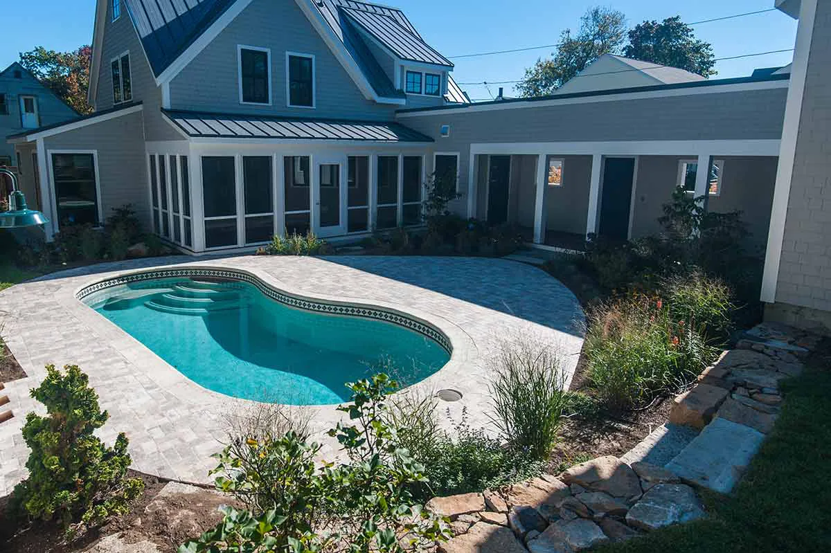 Latham Jamaica 12 fiberglass pool, photo 3