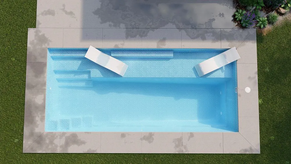 Latham Providence 14 fiberglass pool, photo 3