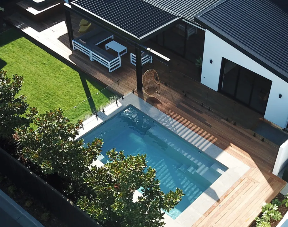 Latham San Marino 12.23 fiberglass pool, photo 2